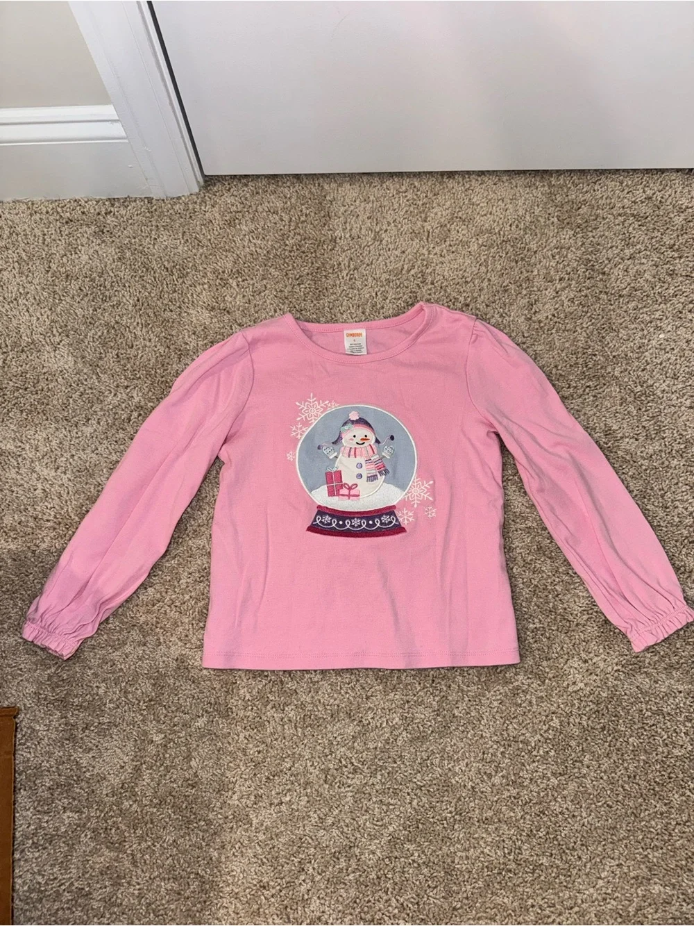 Gymboree Snow Globe Top Size 6